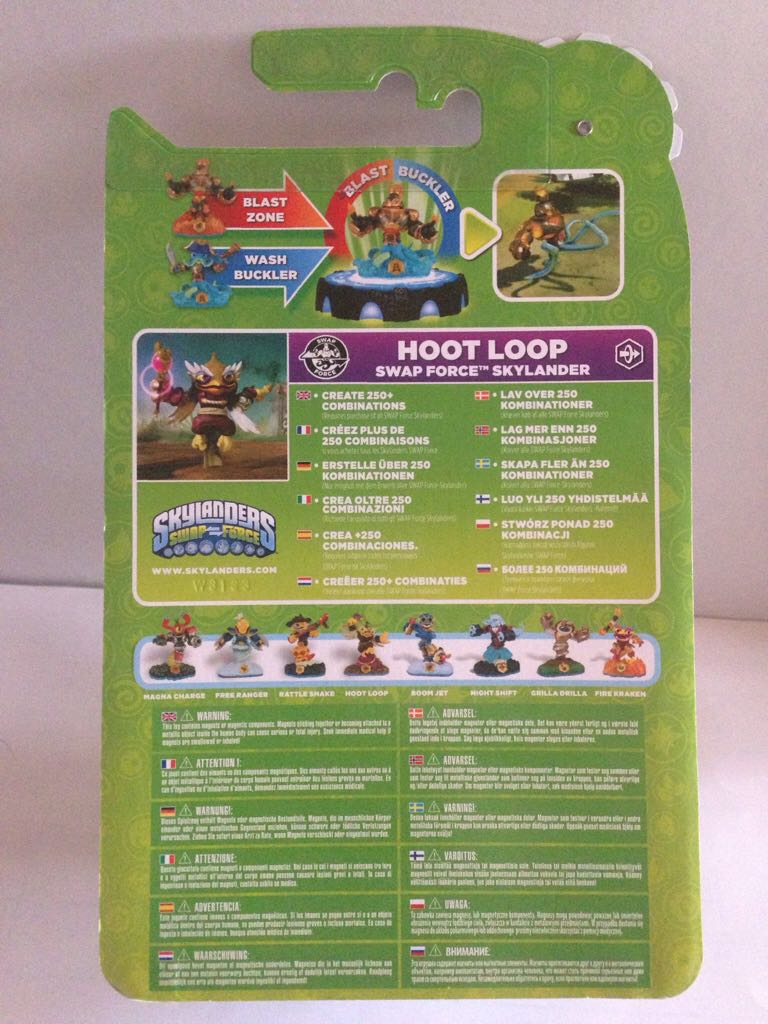 Skylanders Swap Force Character - Hoot L  action figure collectible [Barcode 5030917128813] - Main Image 2
