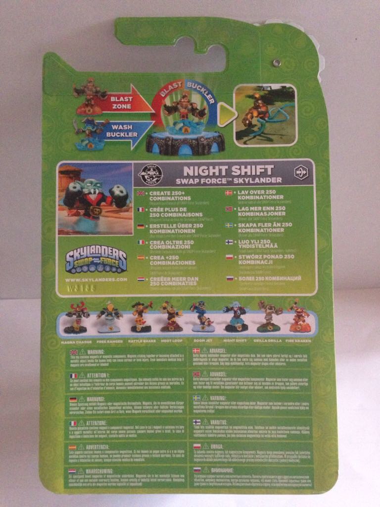 SKYLANDERS SWAP FORCE NIGHT SHIFT * & *  action figure collectible [Barcode 5030917128837] - Main Image 2
