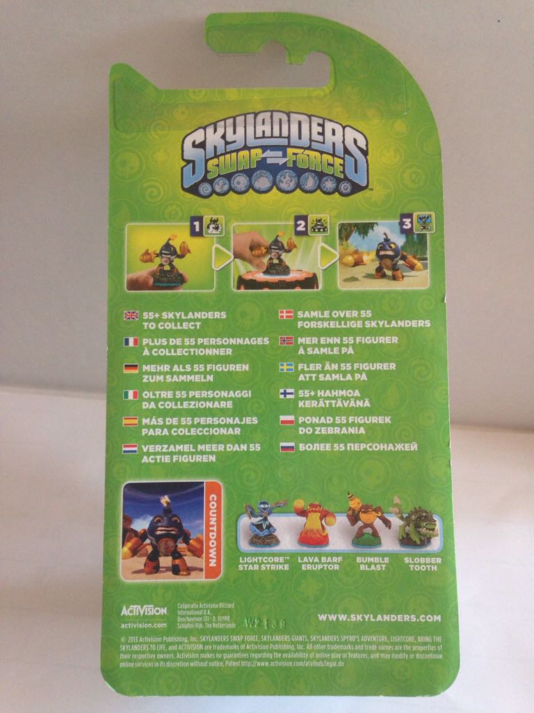 Skylanders Swap Force Countdown  action figure collectible [Barcode 5030917128851] - Main Image 2