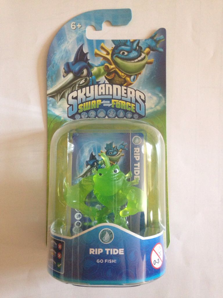 Skylanders Swap Force RIP TIDECharacter Single Figure Pack - BNIP  action figure collectible [Barcode 5030917130144] - Main Image 1