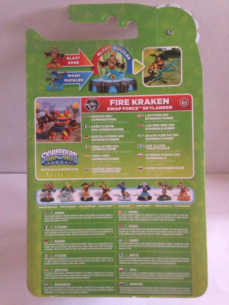 SKYLANDERS SWAP FORCE FIRE KRAKEN * & *  action figure collectible [Barcode 5030917130151] - Main Image 2
