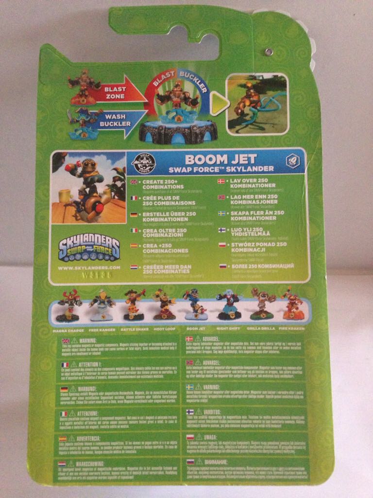 SKYLANDERS SWAP FORCE BOOM FIGURE JET * & * - Activision (Skylanders Swap Force) action figure collectible [Barcode 5030917130175] - Main Image 2