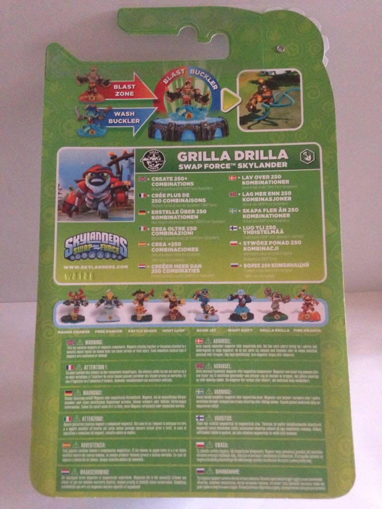 SKYLANDERS SWAP FORCE GRILLA DRILLA * & *  action figure collectible [Barcode 5030917130205] - Main Image 2