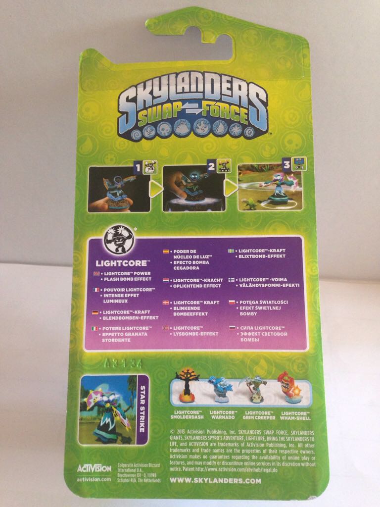 *STAR STRIKE-LIGHTCORE* SKYLANDERS Figure Trap Team/Swap Force  action figure collectible [Barcode 5030917130397] - Main Image 2