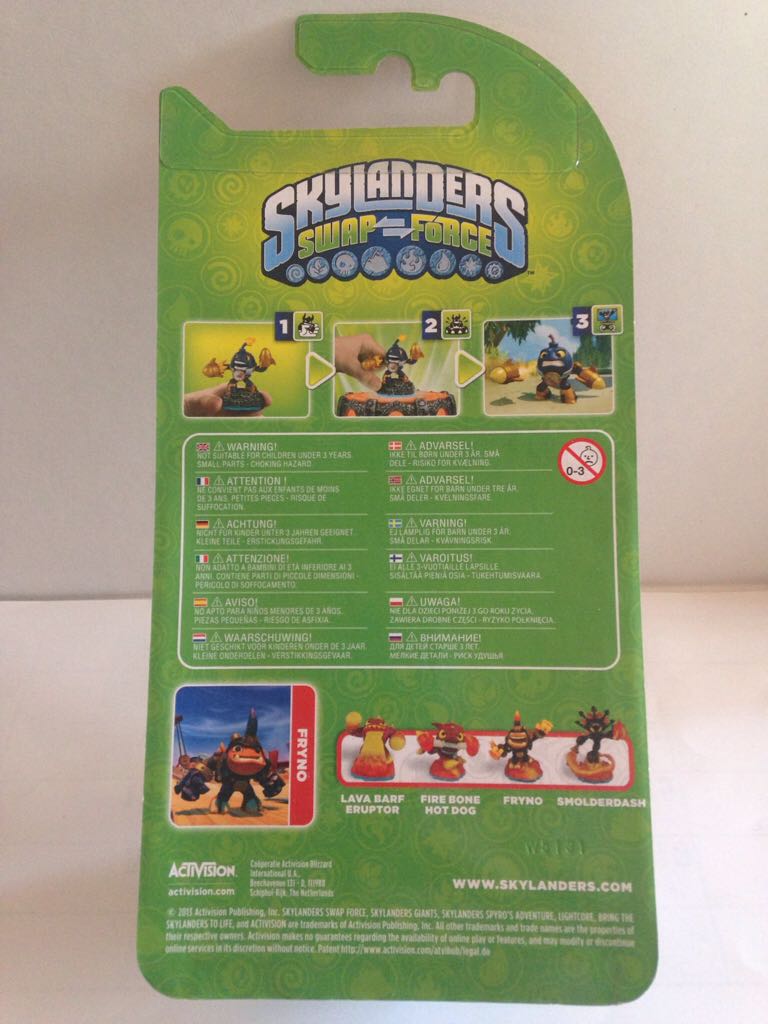 Skylanders Swap Force Fryno, 1 Figur m. Samme ... 5030917130977 | dpd Versand  action figure collectible [Barcode 5030917130977] - Main Image 2