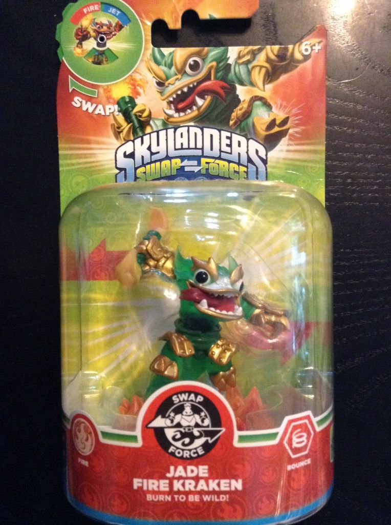 Jade Fire Kraken Limited Edition - Activision (Fire) action figure collectible [Barcode 5030917134760] - Main Image 1