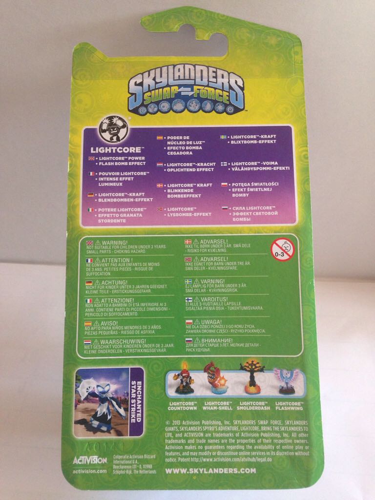 Swap Force Skylanders Enchanted Star Strike  - Activision (Magic) action figure collectible [Barcode 5030917134777] - Main Image 2