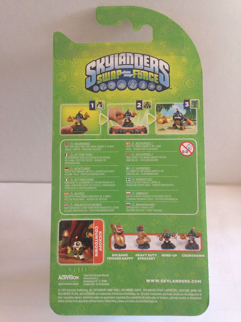Swap Force Skylanders Kickoff Countdown   action figure collectible [Barcode 5030917141195] - Main Image 2