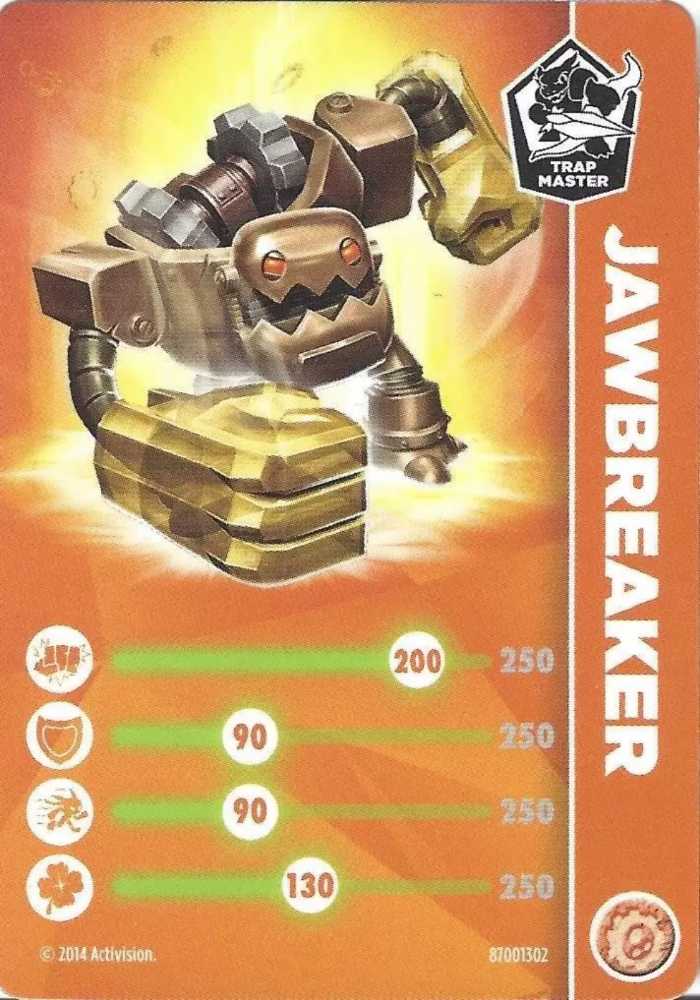 Jawbreaker (Master) - Activision (Skylanders - Trap Team) action figure collectible [Barcode 5030917143663] - Main Image 3
