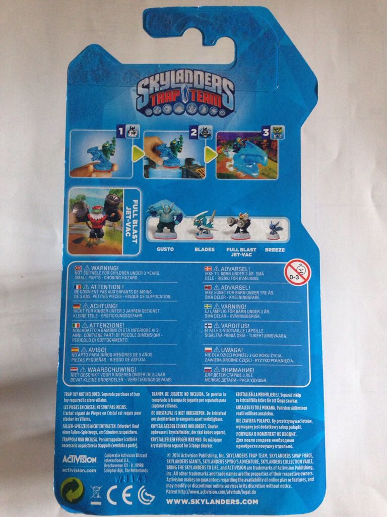 Jet Vac (3, Full Blast)  (Toys To Life) action figure collectible [Barcode 5030917143977] - Main Image 2