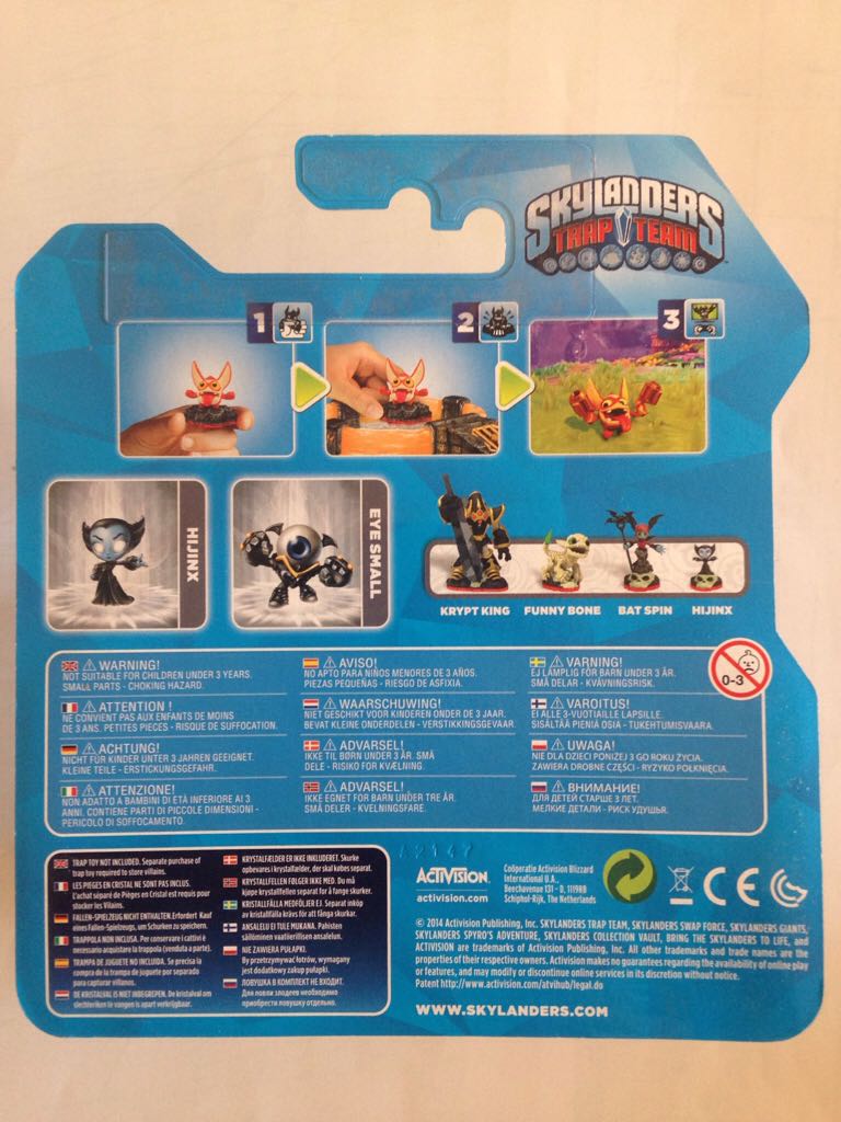 Trap Team Mini Skylanders Hijinx & Eye Small   action figure collectible [Barcode 5030917144035] - Main Image 2