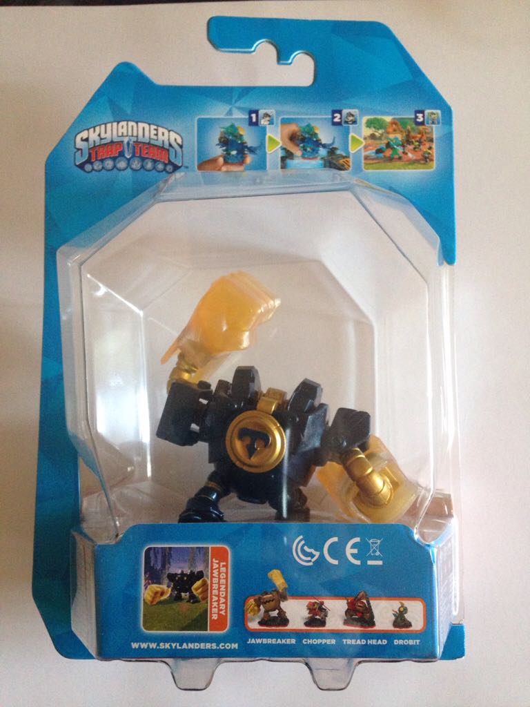Skylanders Trap Team Legendary Jaw Breaker Trapmaster  action figure collectible [Barcode 5030917144172] - Main Image 2