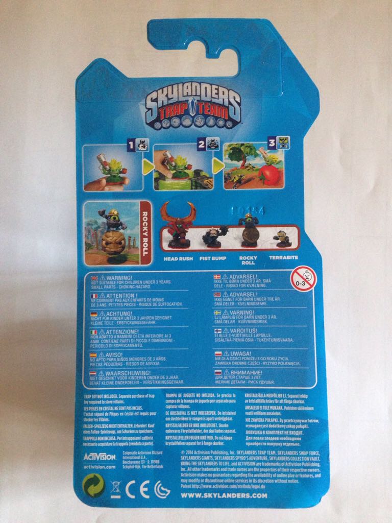 Rocky Roll - Activision (Series 1) action figure collectible [Barcode 5030917144998] - Main Image 2