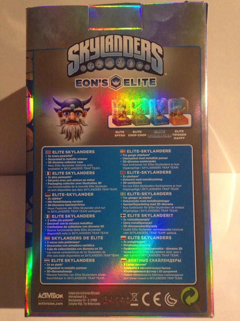 Skylanders Whirlwind (Elite)  (Eon Elite) action figure collectible [Barcode 5030917145735] - Main Image 2