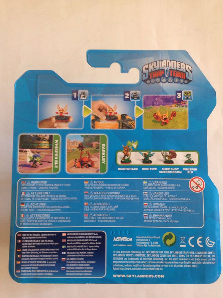 ACTIVISION BLIZZARD DEUTSCHLAN Skylanders: Trap Team - Minis Elf, Barkley  action figure collectible [Barcode 5030917153808] - Main Image 2