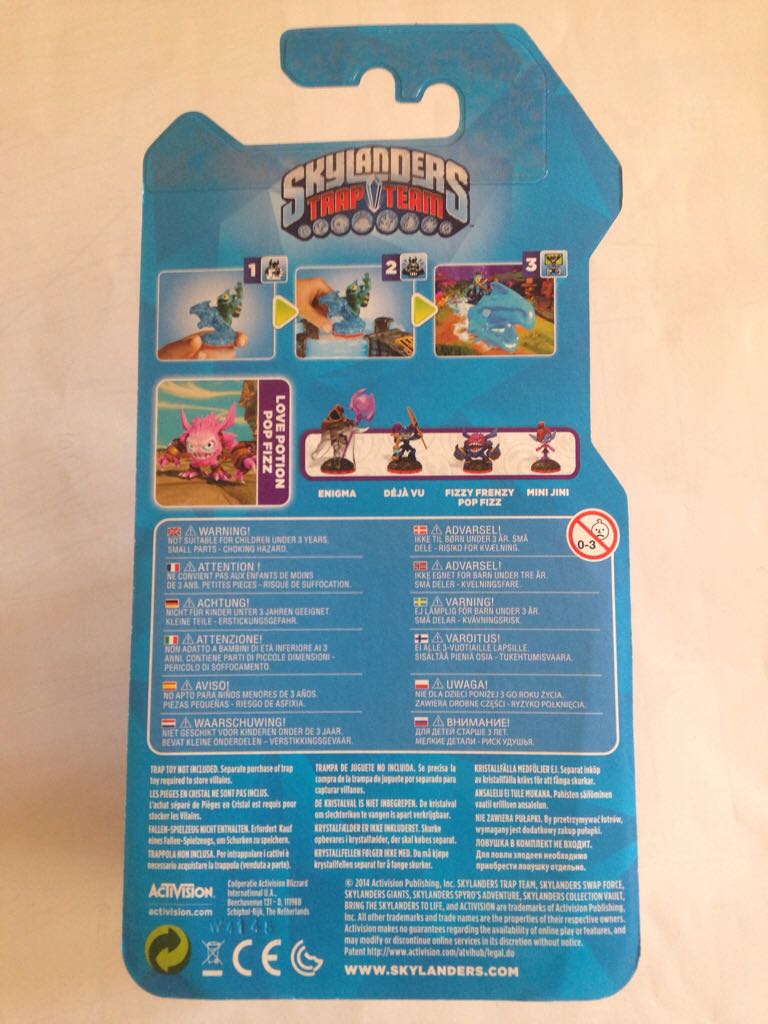 Skylanders Trap Team Fizzy Frenzy Pop Fizz Character Figure  action figure collectible [Barcode 5030917153877] - Main Image 2