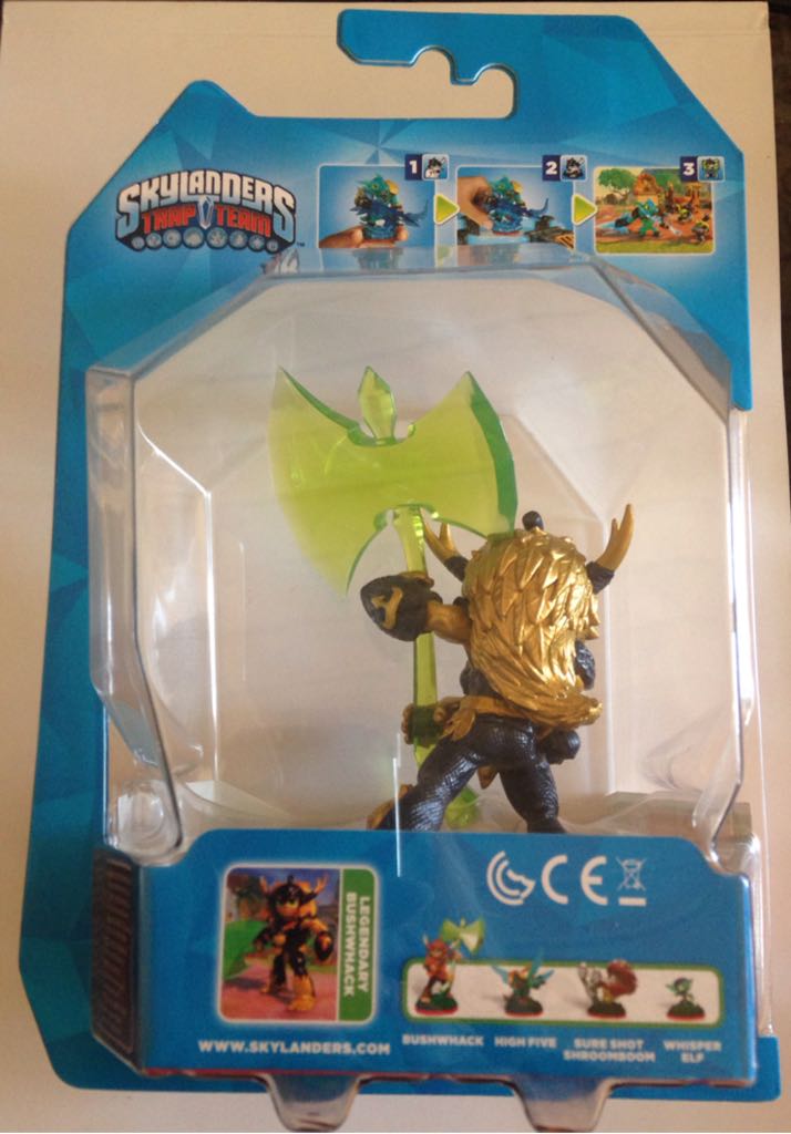 Skylanders Trap Team Legendary Bushwhack - Activision (Skylanders: Trap Team) action figure collectible [Barcode 5030917153891] - Main Image 2