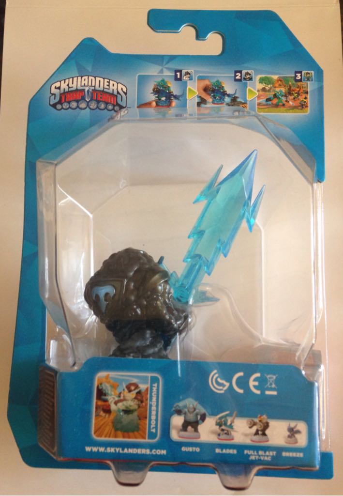 Trap Team Skylanders Thunderbolt   action figure collectible [Barcode 5030917153952] - Main Image 2