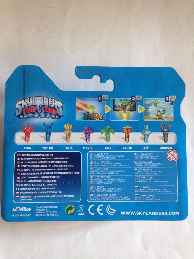 Skylanders Trap Team Pack FIRE Trap KAOS Trap TECH Trap& P&P - Activision (Skylanders: Trap Team) action figure collectible [Barcode 5030917159541] - Main Image 2