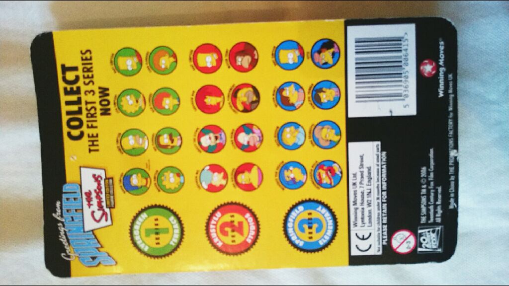 the simpsons -greetings from Springfield - ned flinders series 1 evergreen terrace - 20’th Century Fox (The Simpsons) action figure collectible [Barcode 5036905006415] - Main Image 2