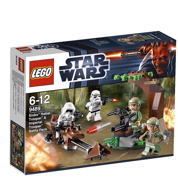 LEGO Star Wars 9489: Endor Rebel Trer and Imperial Trer  (Star Wars Legos) action figure collectible [Barcode 5052415390523] - Main Image 2