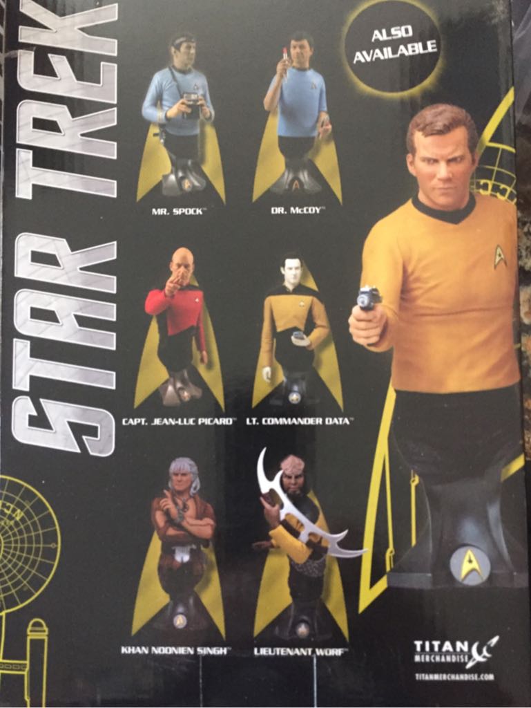 Star Trek The Original Series - Titan Merchandise (Classic Star Trek) action figure collectible [Barcode 5055374605288] - Main Image 2