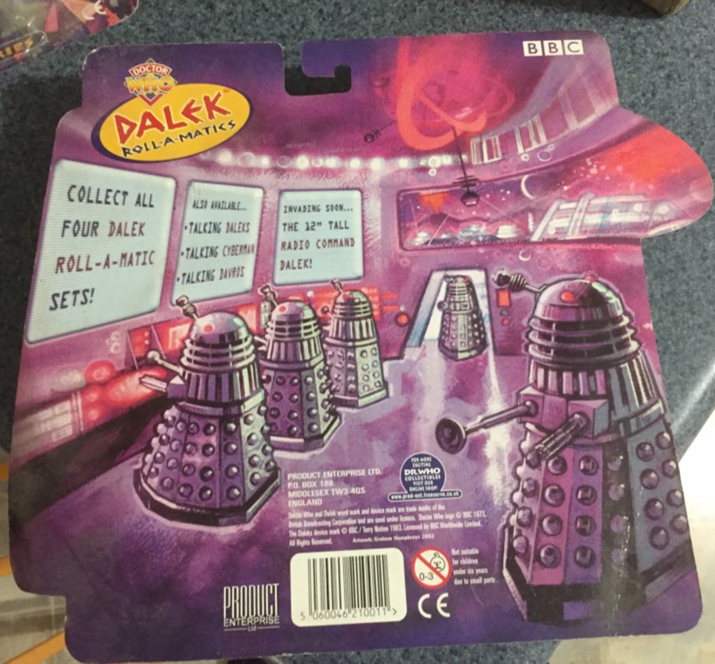 Dalek-Roll  action figure collectible [Barcode 5060046210011] - Main Image 2