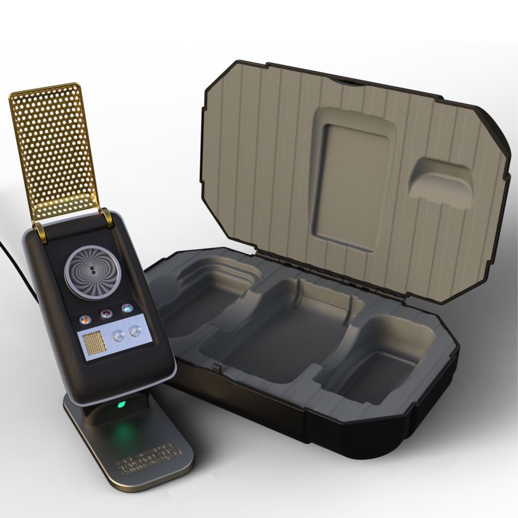 Star Trek: TOS Communicator - The Wand Company action figure collectible [Barcode 5060178520255] - Main Image 4