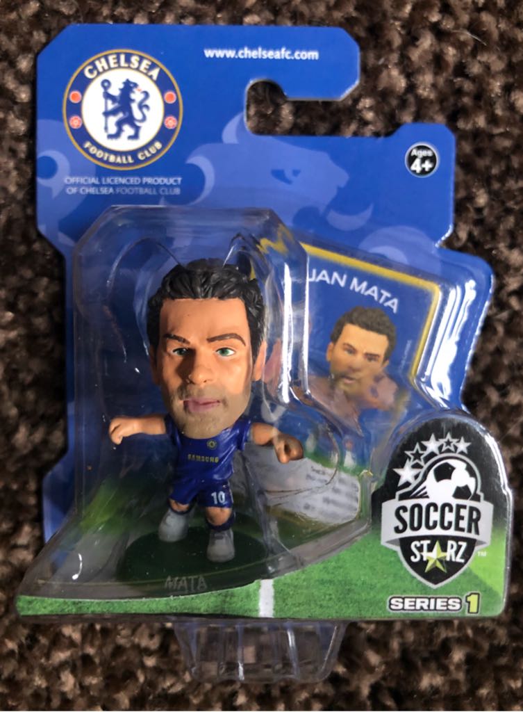 SoccerStarz - Chelsea - Juan Mata - Creative Toys Company action figure collectible [Barcode 5060220220317] - Main Image 2