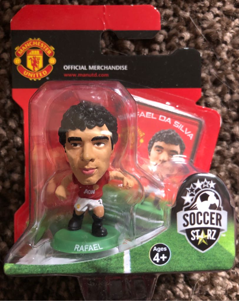 SoccerStarz - Manchester United - Rafael Da Silva - Creative Toys Company action figure collectible [Barcode 5060220220713] - Main Image 2