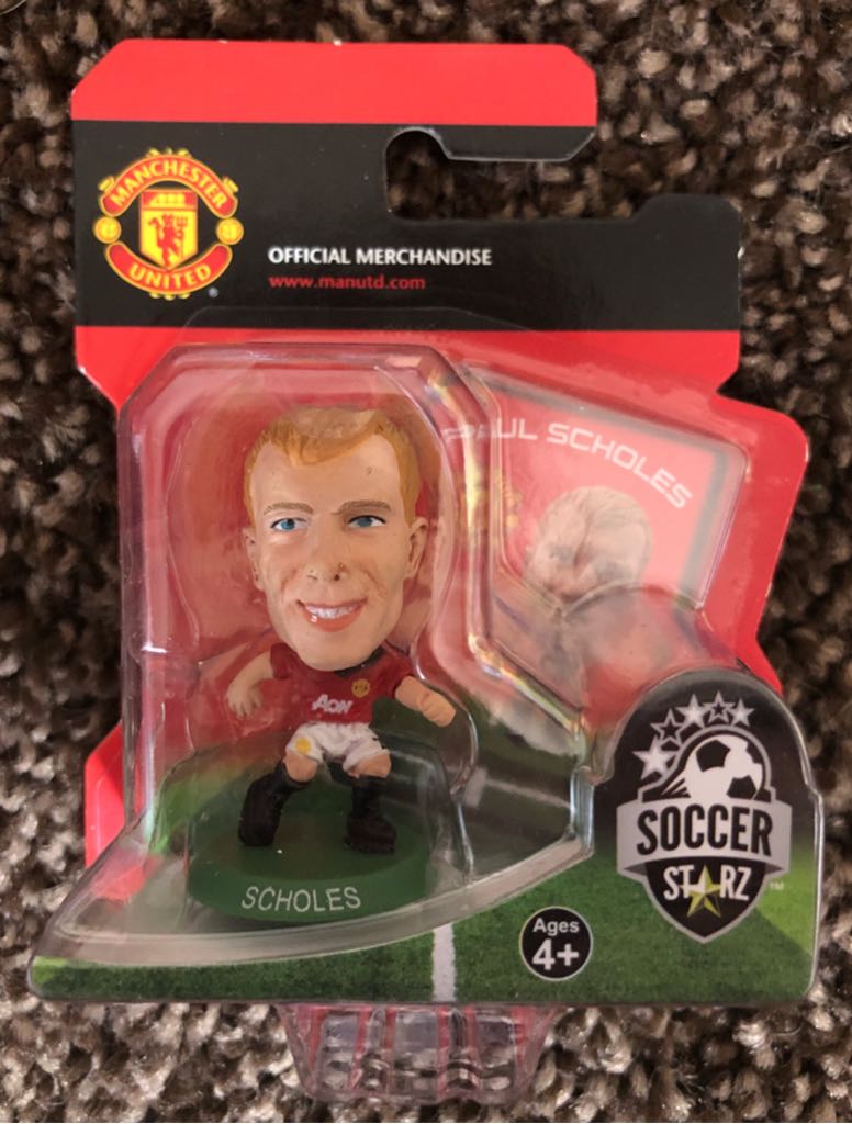 SoccerStarz - Manchester United - Paul Scholes - Creative Toys Company action figure collectible [Barcode 5060220220737] - Main Image 2