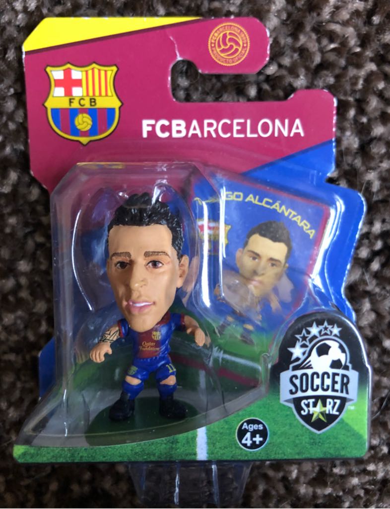 SoccerStarz - Barcelona - Thiago Alcantara - Creative Toys Company action figure collectible [Barcode 5060220220744] - Main Image 2