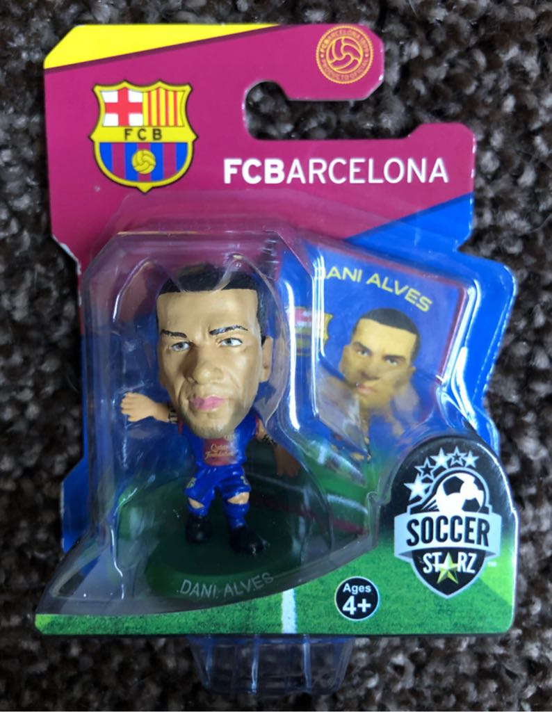 SoccerStarz - Barcelona - Dani Alves - Creative Toys Company action figure collectible [Barcode 5060220220836] - Main Image 2