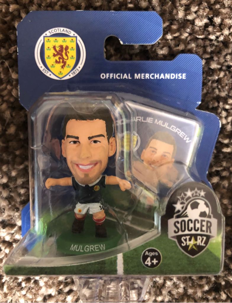 SoccerStarz - Scotland - Charlie Mulgrew - Creative Toys Company action figure collectible [Barcode 5060220222083] - Main Image 2