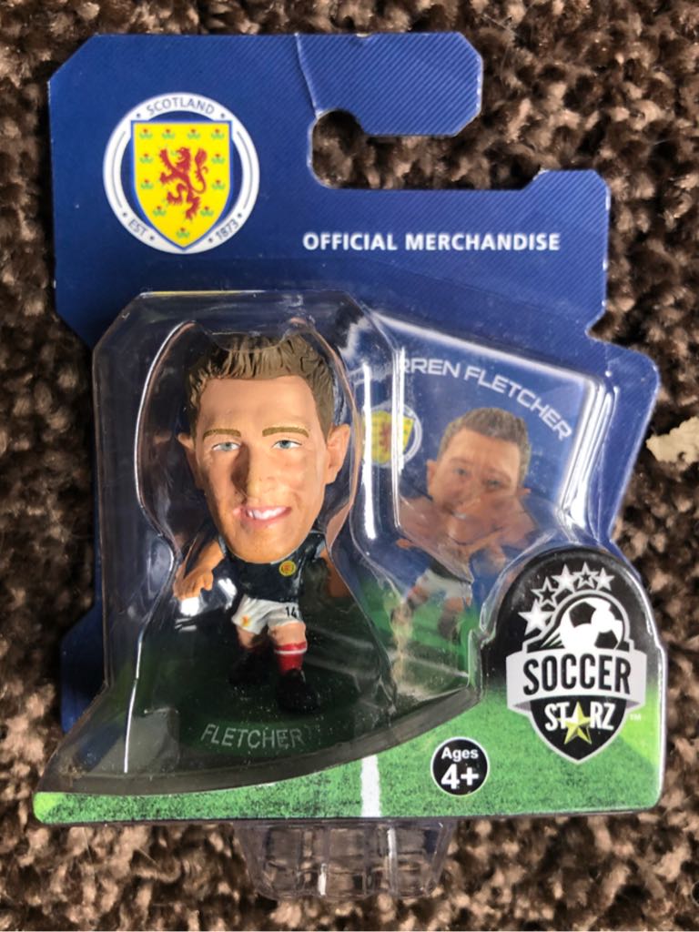SoccerStarz - Scotland - Darren Fletcher - Creative Toys Company action figure collectible [Barcode 5060220222137] - Main Image 2