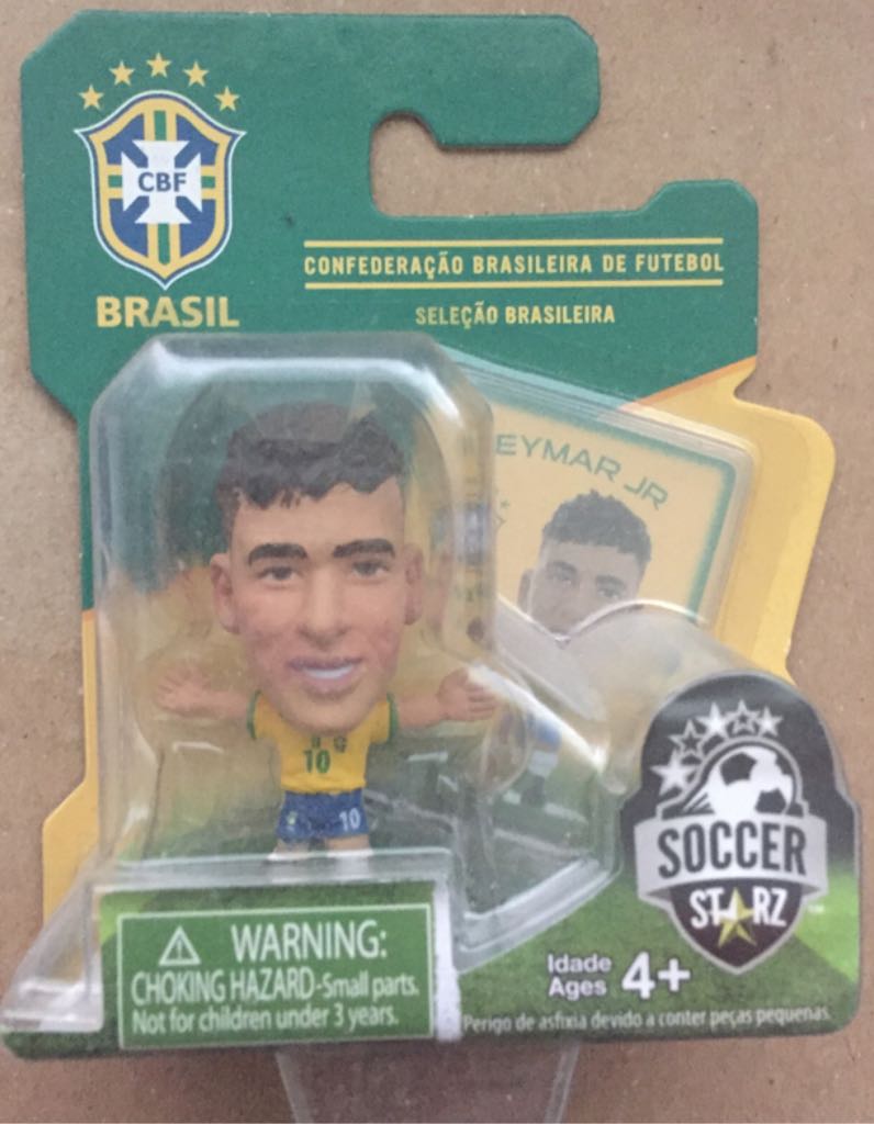 SoccerStarz - Brazil - Neymar Jr - Creative Toys Company action figure collectible [Barcode 5060220222335] - Main Image 2