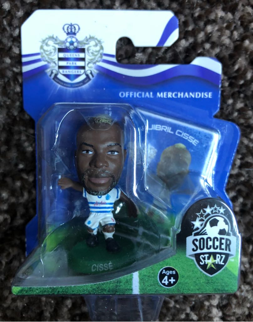 SoccerStarz - Queens Park Rangers - Djibril Cisse - Creative Toys Company action figure collectible [Barcode 5060220222373] - Main Image 2