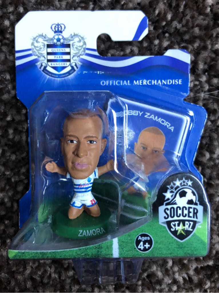 SoccerStarz - Queens Park Rangers - Bobby Zamora - Creative Toys Company action figure collectible [Barcode 5060220222397] - Main Image 2