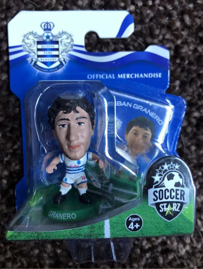 SoccerStarz - Queens Park Rangers - Esteban Granero - Creative Toys Company action figure collectible [Barcode 5060220222434] - Main Image 2