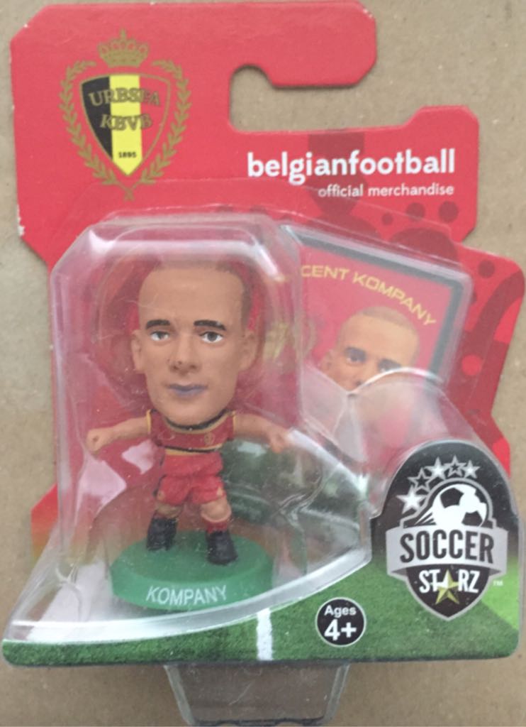 SoccerStarz - Belgium - Vincent Kompany - Creative Toys Company action figure collectible [Barcode 5060220228993] - Main Image 2
