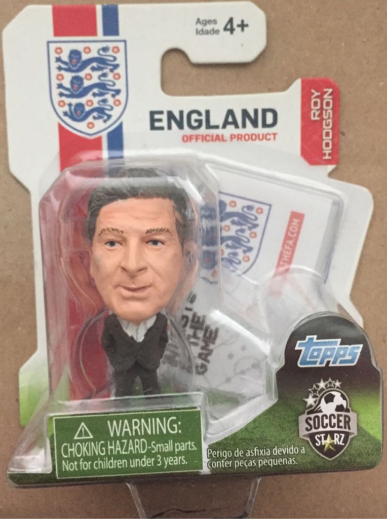 SoccerStarz - England - Roy Hodgson - Creative Toys Company action figure collectible [Barcode 5060220229310] - Main Image 2
