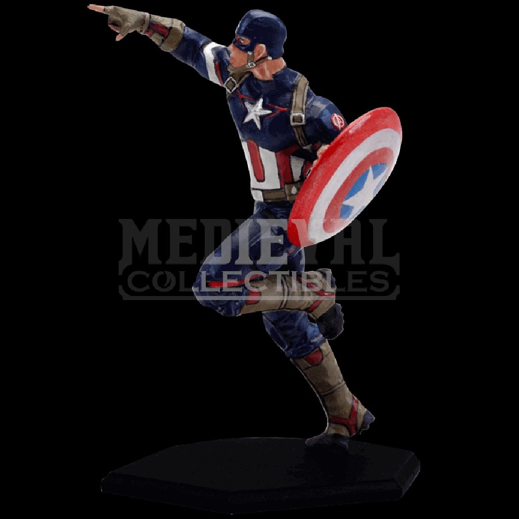 Captain America Miniature - Factory Entertainment action figure collectible [Barcode 5060224086971] - Main Image 2