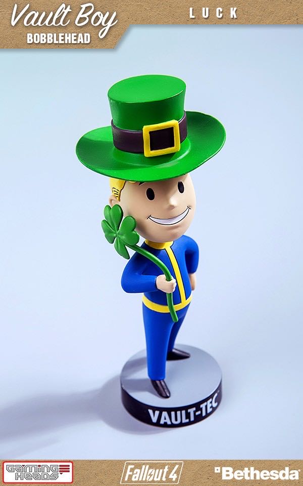 FALLOUT 4 Vault Boy 111 Bobbleheads - Series 3: Luck - The Ip Factory (Fallout) action figure collectible [Barcode 5060254181479] - Main Image 2
