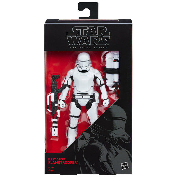 Star Wars  The Black Series Flametrooper - Hasbro (Star Wars: The Force Awakens) action figure collectible [Barcode 50914432] - Main Image 4