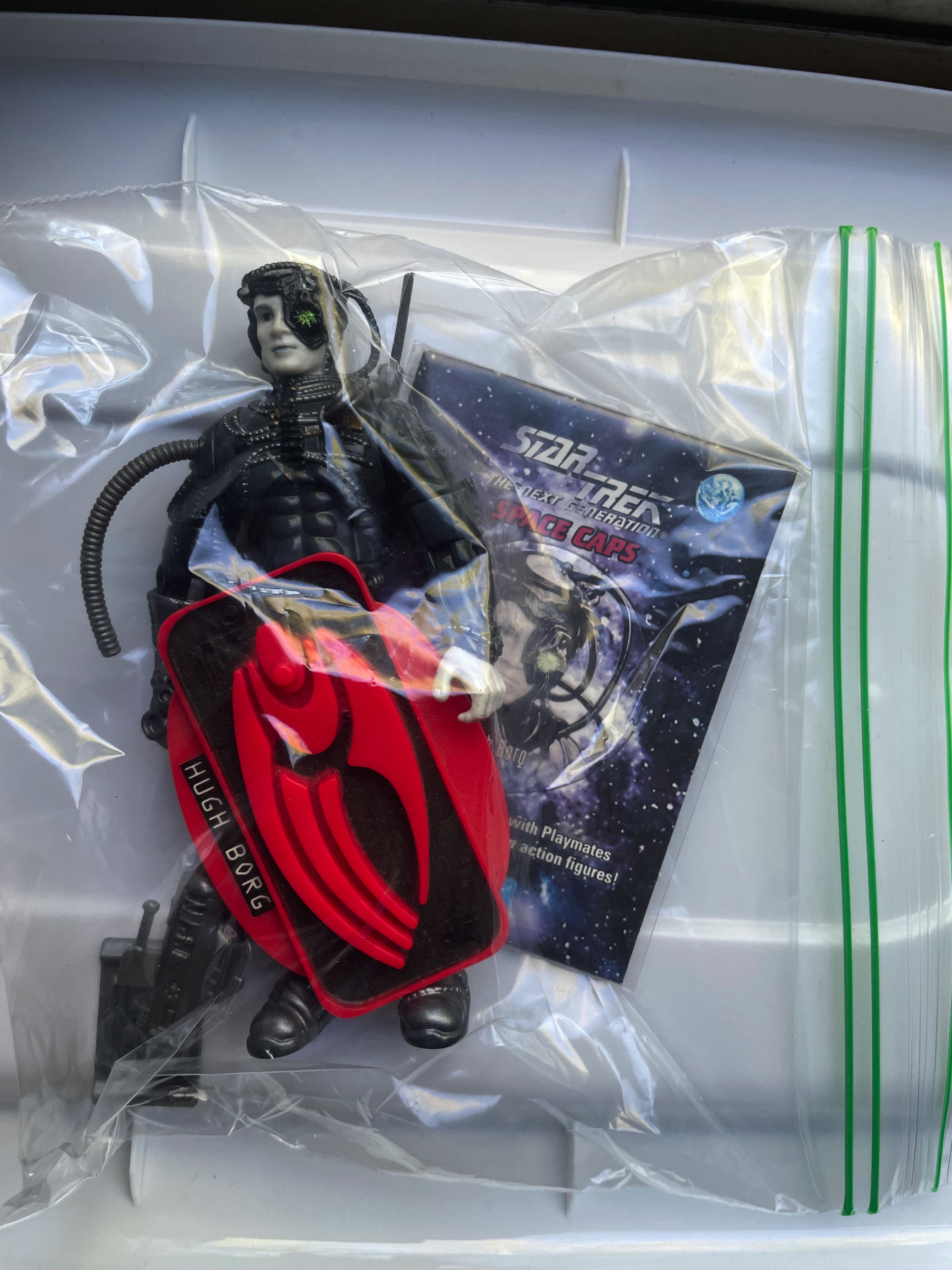 Star Trek TNG: Hugh Borg - Playmates (Star Trek: The Next Generation) action figure collectible [Barcode 6001186077903] - Main Image 2
