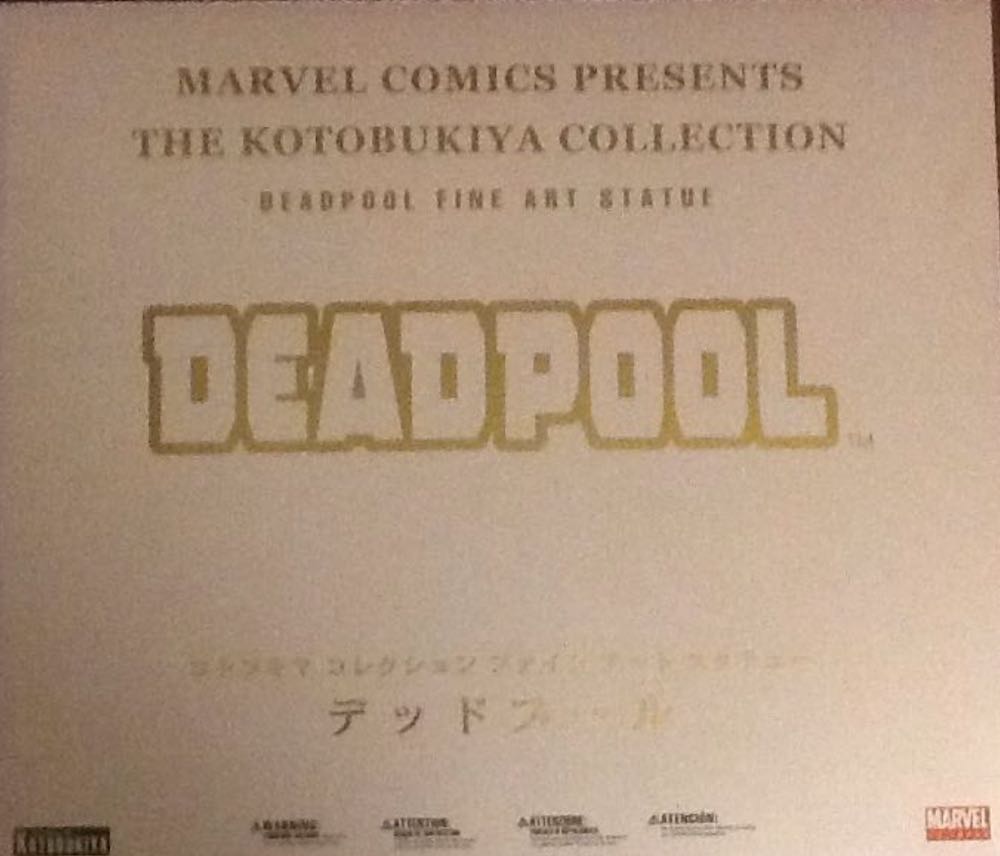 Deadpool: Marvel, Kotobukiya - Kotobukiya action figure collectible [Barcode 603259013175] - Main Image 2