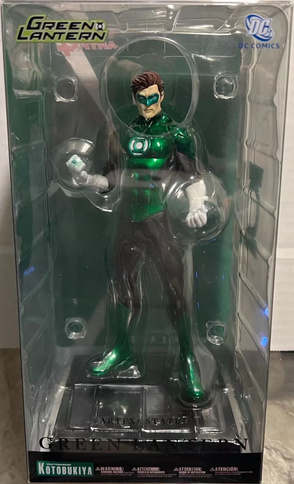 Kotobukiya ARTFX+ Justice League The New 52: Green Lantern 1/10 Scale Statue - Kotobukiya (Justice League: The New 52) action figure collectible [Barcode 603259028162] - Main Image 3