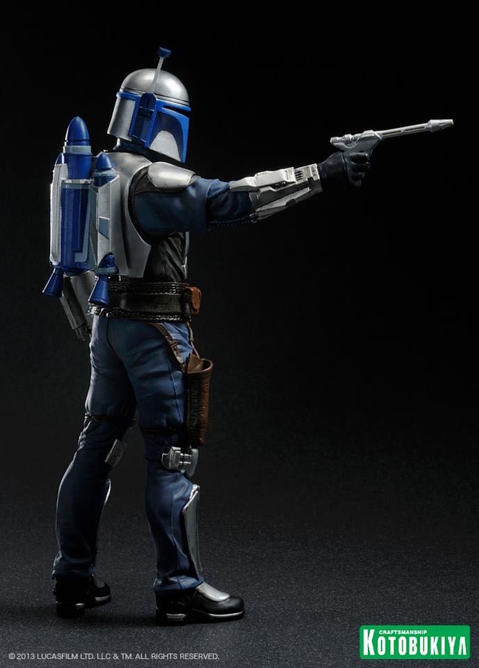 SW ArtFX+ Jango Fett (Attack Of The Clones) - Kotobukiya (Star Wars) action figure collectible [Barcode 603259028278] - Main Image 2