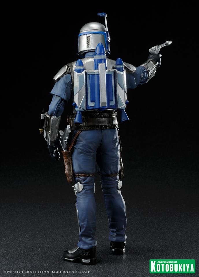 SW ArtFX+ Jango Fett (Attack Of The Clones) - Kotobukiya (Star Wars) action figure collectible [Barcode 603259028278] - Main Image 3