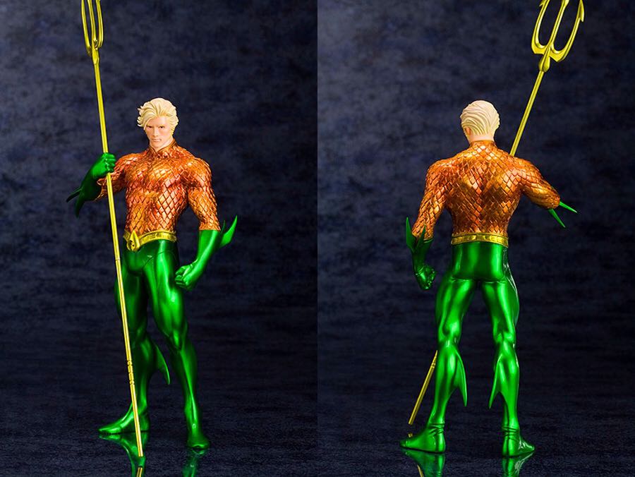 Aquaman - Kotobukiya Artfx+ (DC) action figure collectible [Barcode 603259028452] - Main Image 2